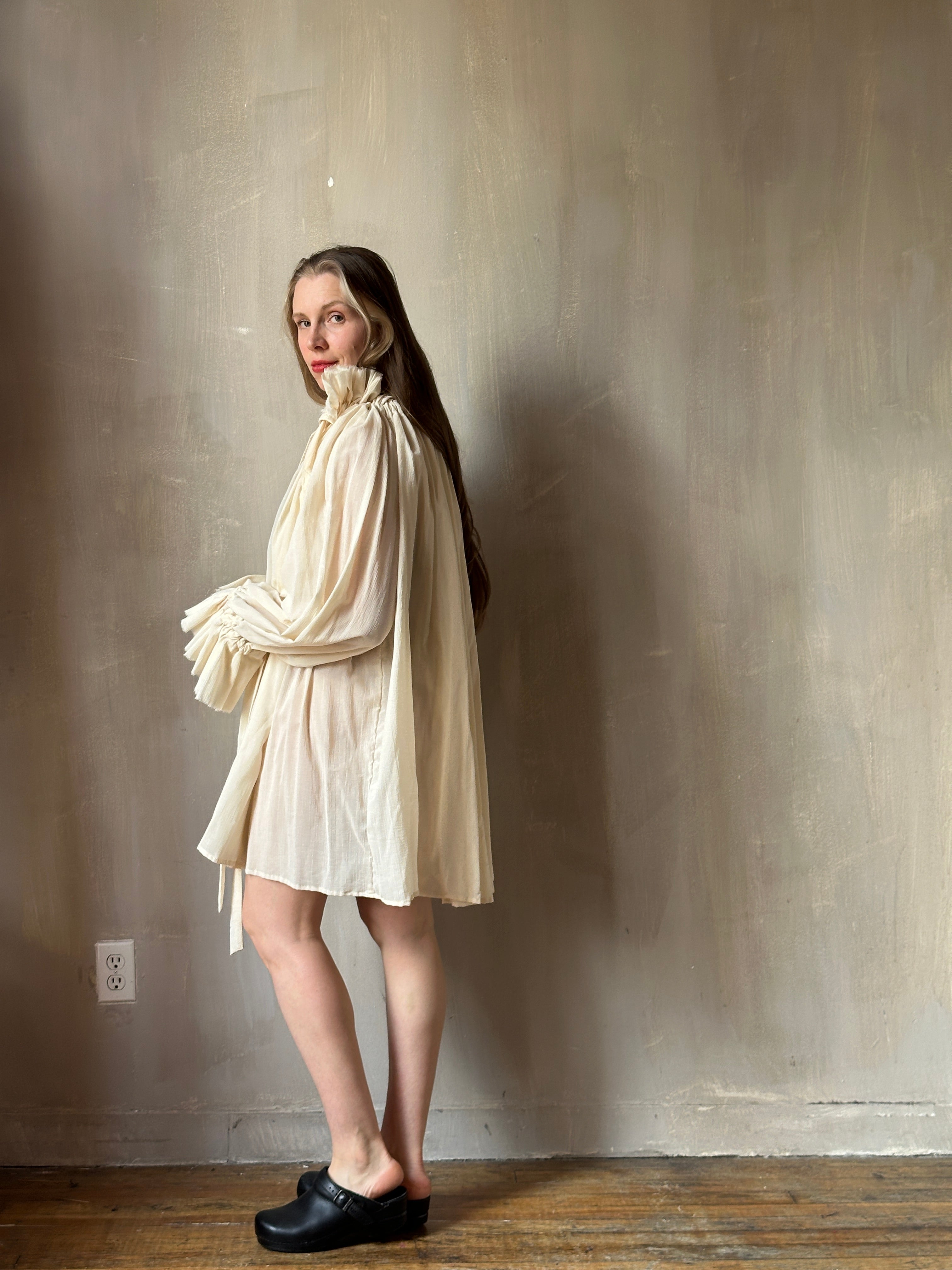 Alchemist Chemise in Parchment Cotton Gauze (Pre-Order)