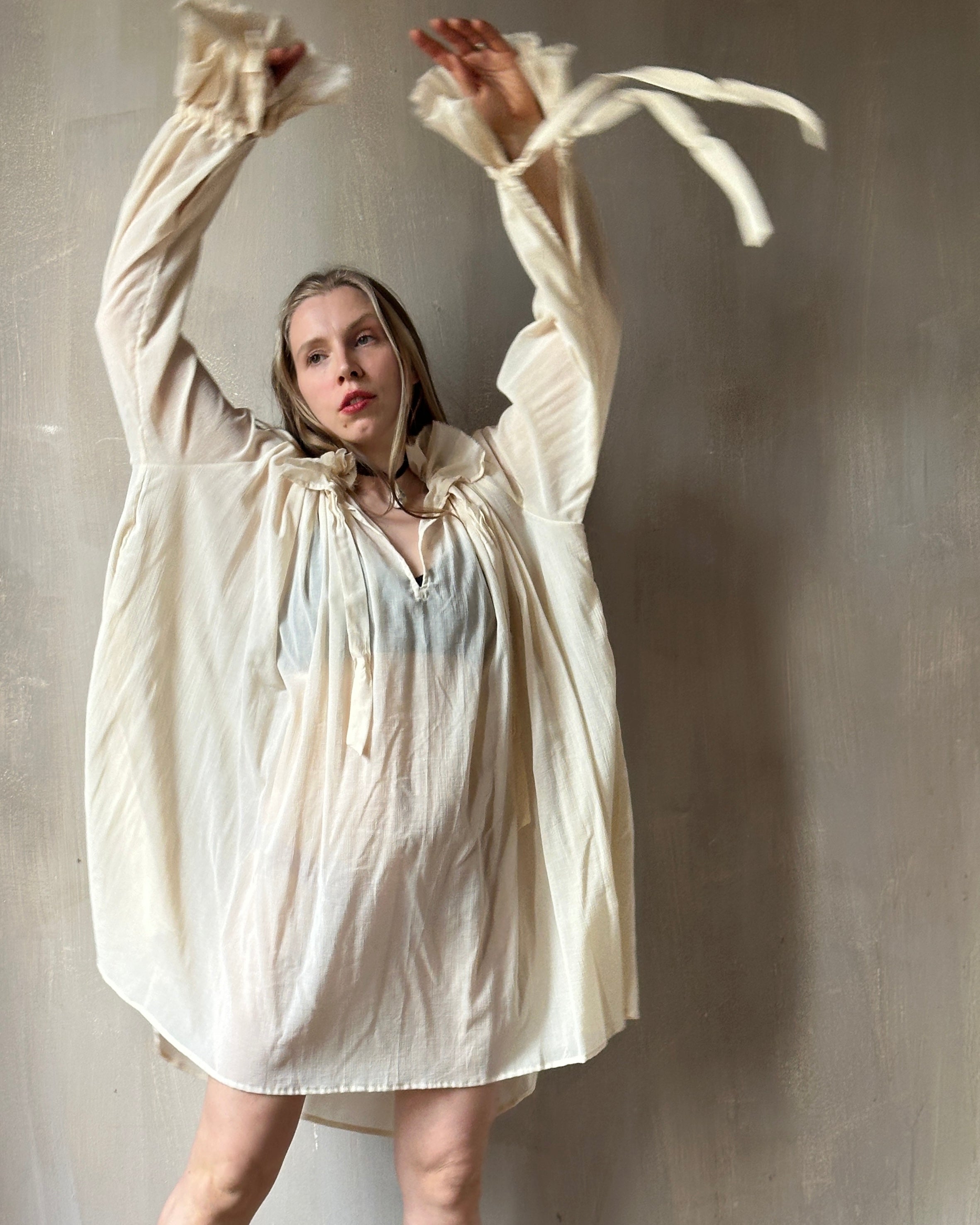 Alchemist Chemise in Parchment Cotton Gauze (Pre-Order)