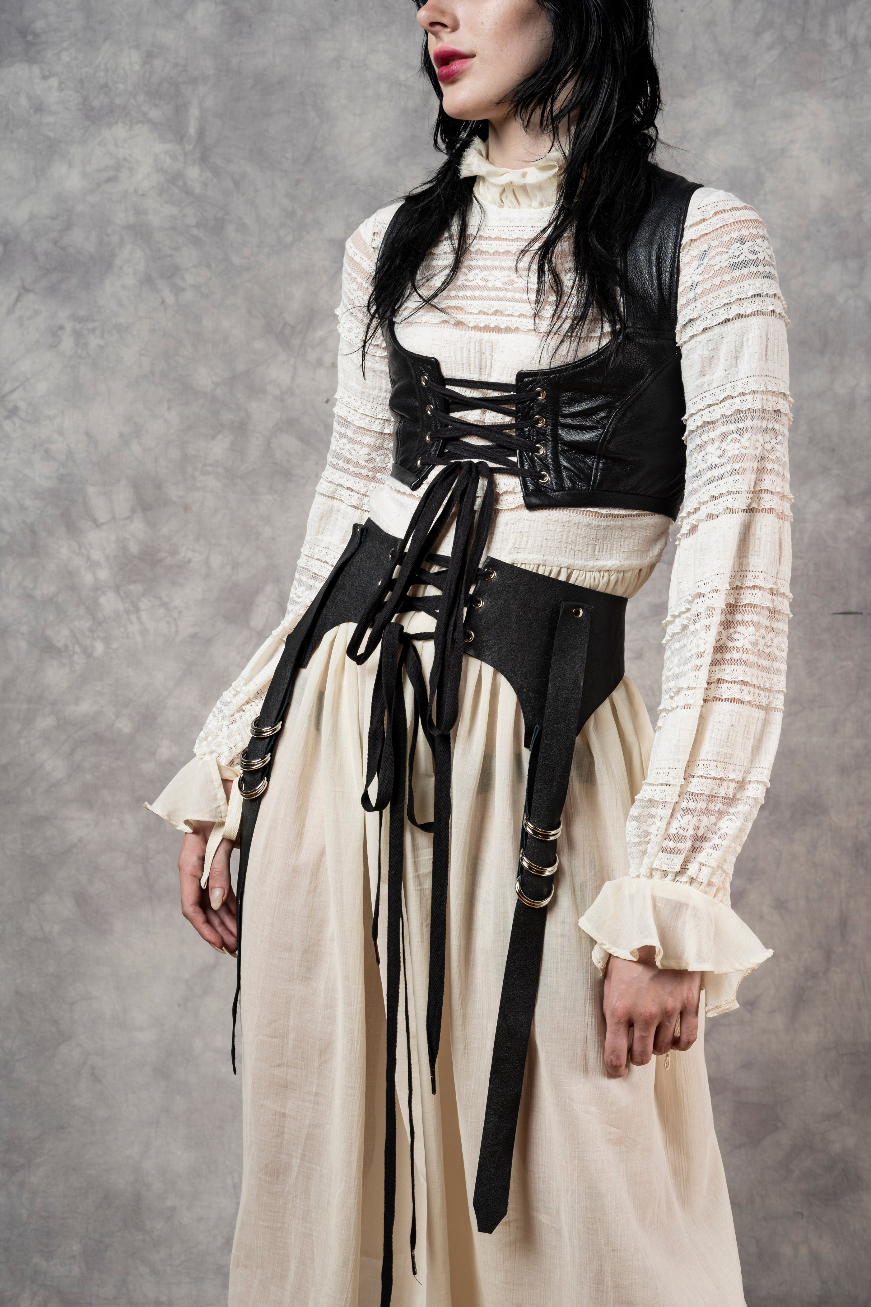 FW23 Regency Bralette in Leather (Limited Edition)