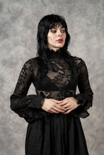 FW23 "Edith" Lace High Collar Dress in Black (Limited Edition, Pre-Order)