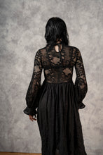 FW23 "Edith" Lace High Collar Dress in Black (Limited Edition, Pre-Order)