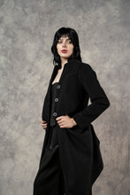 FW23 Stand Collar Coat with Bustle (Limited Edition, In- Stock)