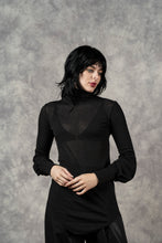FW23 Bishop Sleeve Semi-Sheer Hourglass Tunic (Pre-Order)