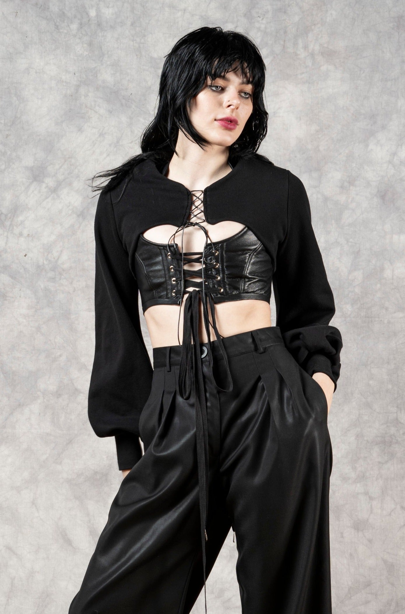 FW23 Regency Bralette in Leather (Limited Edition)