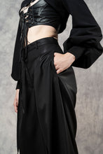 FW23 Wide Leg Trouser in Black Wool (Limited Edition, Pre-Order)