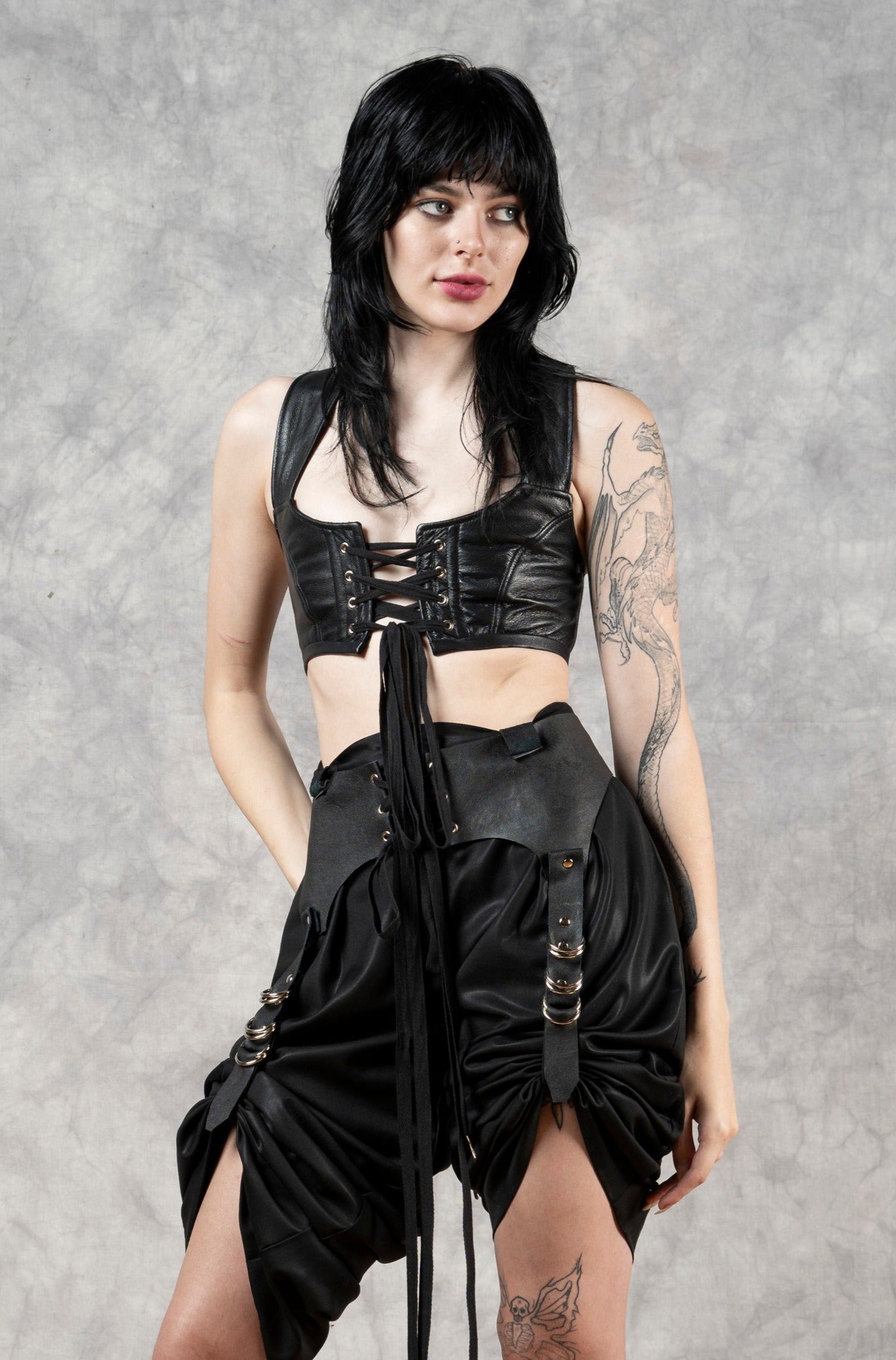 FW23 Regency Bralette in Leather (Limited Edition)