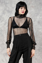 FW23 Bishop Sleeve Silk Tulle Hourglass Tunic (Limited Edition, In-Stock)