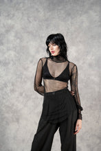 FW23 Bishop Sleeve Silk Tulle Hourglass Tunic (Limited Edition, In-Stock)