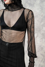 FW23 Bishop Sleeve Silk Tulle Hourglass Tunic (Limited Edition, In-Stock)