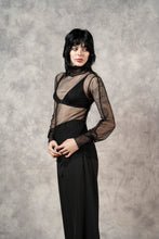 FW23 Bishop Sleeve Silk Tulle Hourglass Tunic (Limited Edition, In-Stock)