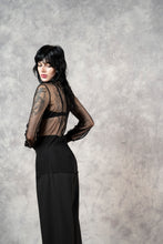 FW23 Bishop Sleeve Silk Tulle Hourglass Tunic (Limited Edition, In-Stock)