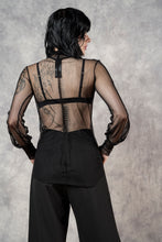 FW23 Bishop Sleeve Silk Tulle Hourglass Tunic (Limited Edition, In-Stock)