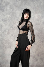 FW23 Bishop Sleeve Silk Tulle Hourglass Tunic (Limited Edition, In-Stock)