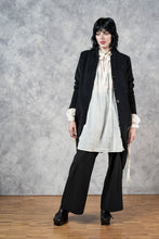 FW23 Stand Collar Coat with Bustle (Limited Edition, In- Stock)