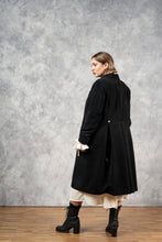 FW23 Stand Collar Coat with Bustle (Limited Edition, In- Stock)