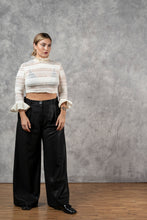 FW23 Lace High Collar Top In Ivory (Pre-Order)