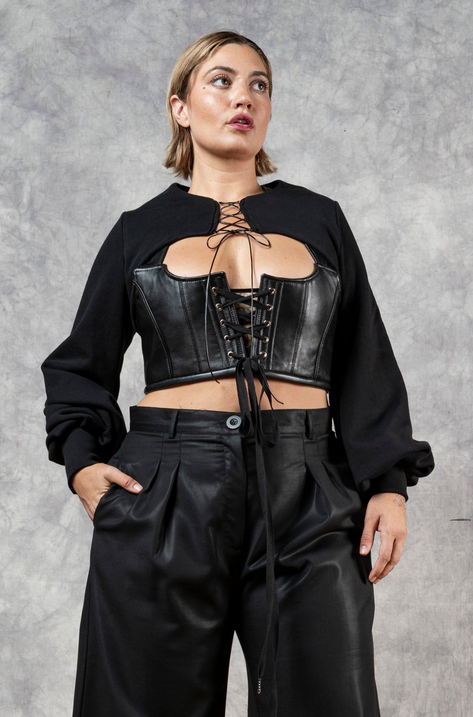 FW23 Regency Bralette in Leather (Limited Edition)