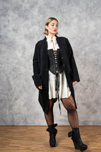 FW23 Stand Collar Coat with Bustle (Limited Edition, In- Stock)