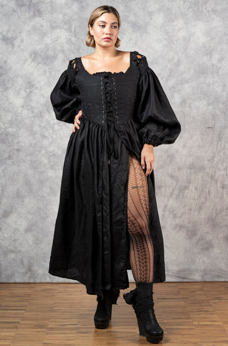 FW23 Caterina Dress with Bishop Sleeves (Pre-Order)