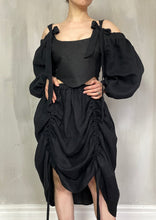 Sample Sale: Bustier w/Bishop Sleeve (Up to 42" Bust, 30" Waist)
