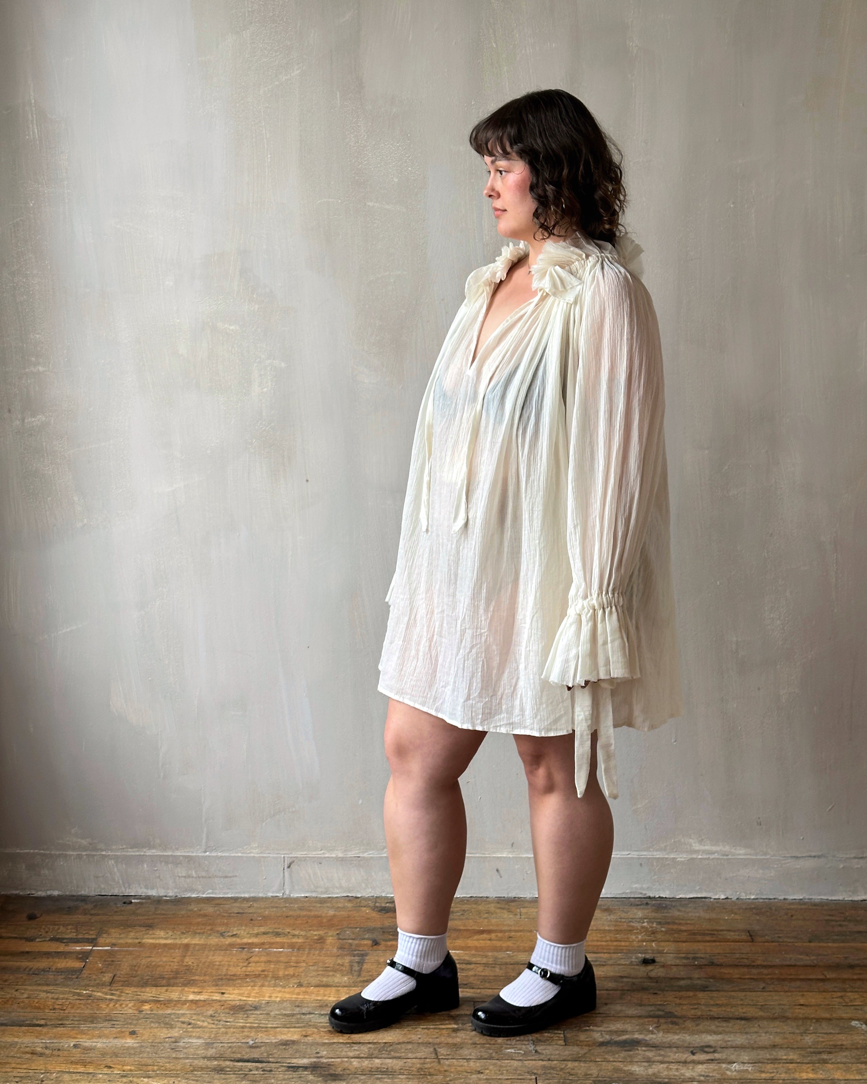 Alchemist Chemise in Parchment Cotton Gauze (Pre-Order)