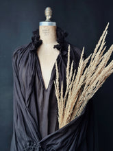 Alchemist Chemise in Black Cotton Gauze