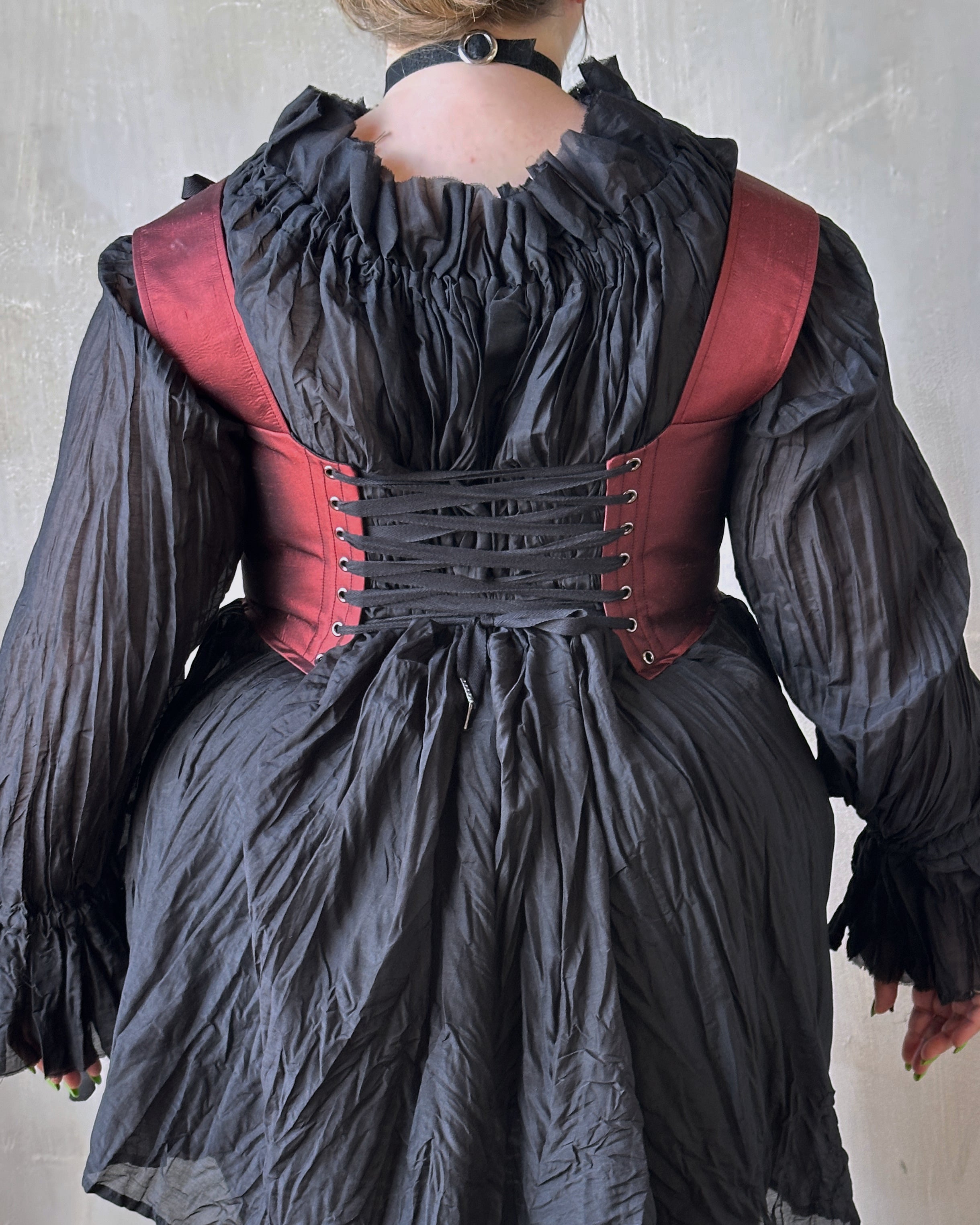 FW'24:  Stays in Dried Blood Silk Damask (Pre-Order, Limited Edition)