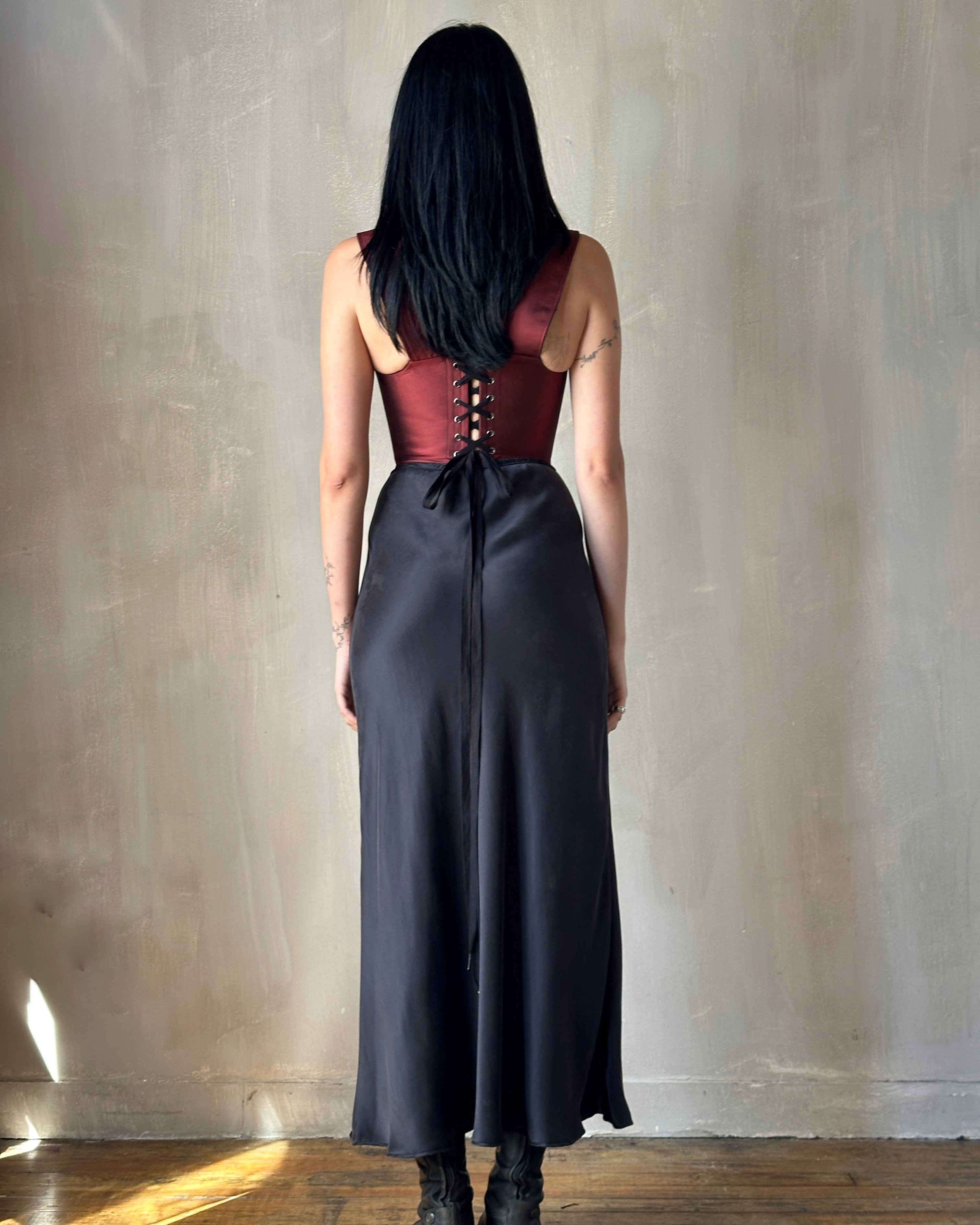 FW'24:  Stays in Dried Blood Silk Damask (Pre-Order, Limited Edition)