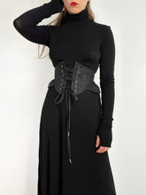 "Eco" Semi-Sheer Maxi Dress w/Thumbhole Cuff in Soft Black (Pre-Order)