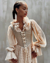 Maxi Alchemist Chemise in Ecru Cotton Gauze