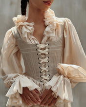 Maxi Alchemist Chemise in Ecru Cotton Gauze