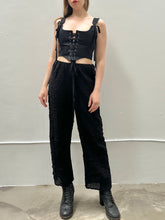 Sample Sale: Corset Laced Vest (Up to 44" Bust, 32" Waist)
