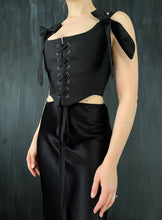 Corset Vest Baltic Linen (Pre-Order)