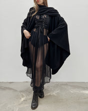 Sample Sale: Mythic Cape in Boiled Wool (up to 41" shoulder)