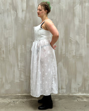 Caterina Stays Gown in White Broderie