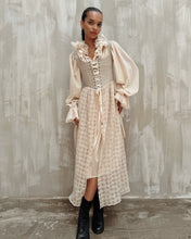 Maxi Alchemist Chemise in Ecru Cotton Gauze