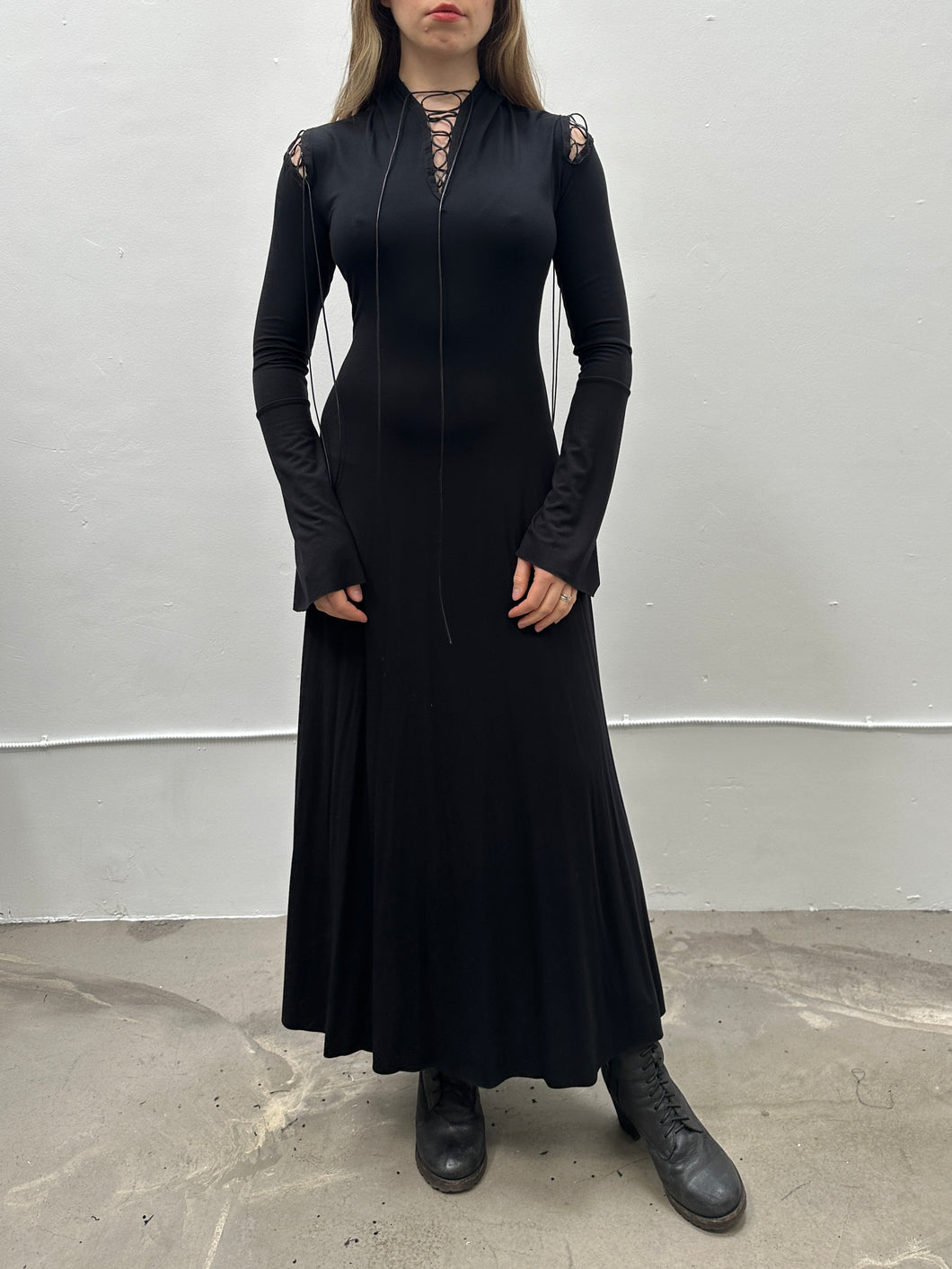 Sample Sale: Triple Laced Maxi Dress (Size I, up to 38