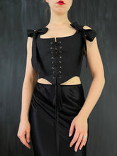 Corset Vest Baltic Linen (Pre-Order)