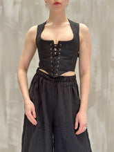 SS23 Corset Vest Baltic Linen