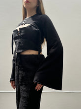 Sample Sale: Arundel Hook and Eye Shrug in Bamboo Fleece (Size I)