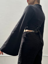 Sample Sale: Arundel Hook and Eye Shrug in Bamboo Fleece (Size I)