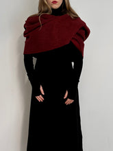 Mythic Cowl in Warm Red Wool (Limited Edition)