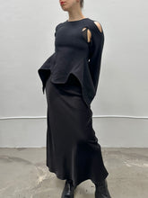 Sample Sale: Satin Bias Cut Maxi Skirt (Size I & II)