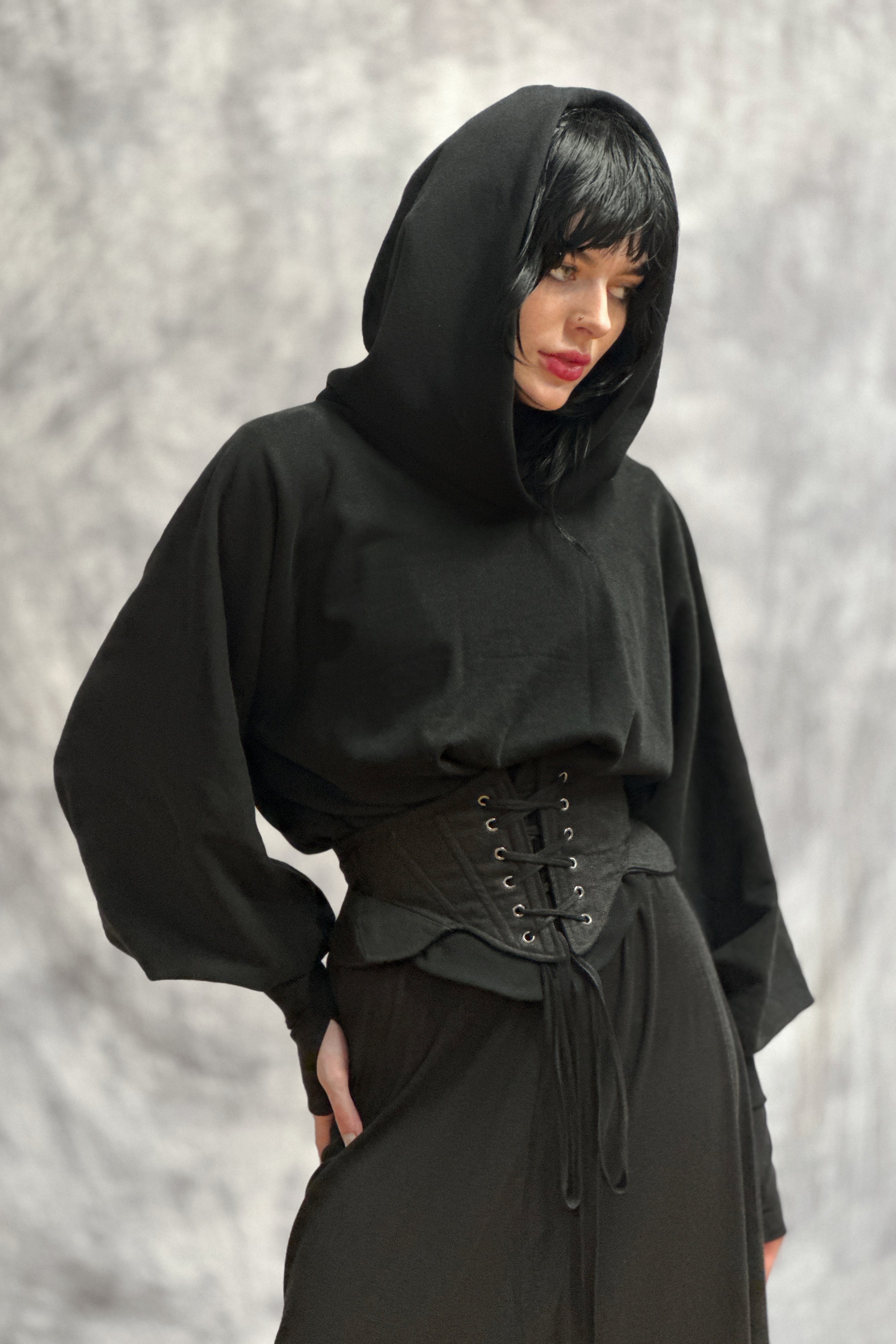 Sample Sale: Severina Corset Belt in Baltic Linen (Size I)