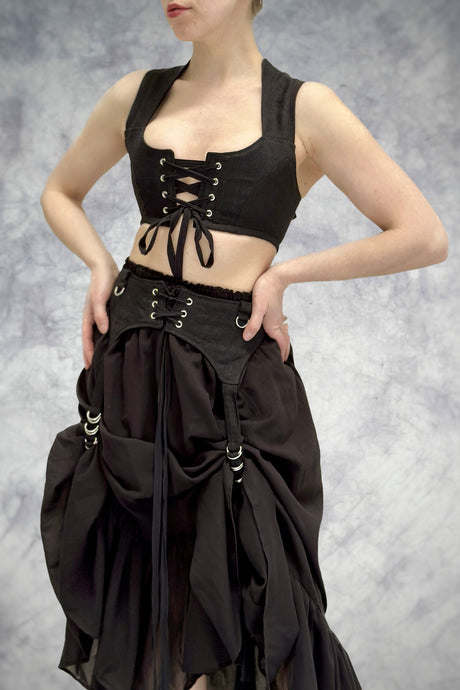 FW23 Linen Garter/Belt for Skirts