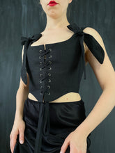 Corset Vest Baltic Linen (Pre-Order)