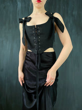 Corset Vest Baltic Linen (Pre-Order)