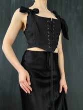 Corset Vest Baltic Linen (Pre-Order)