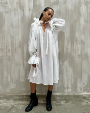Maxi Alchemist Chemise in Crisp White Cotton Gauze
