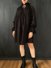 Alchemist Chemise in Black Cotton Gauze